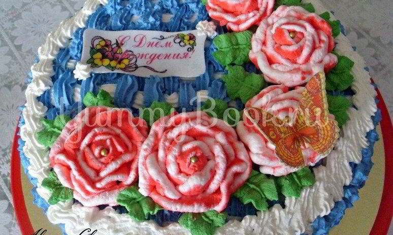 Рецепт торт голубая фантазия