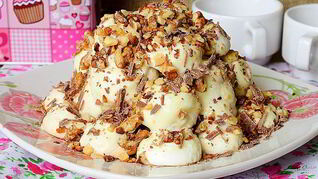 Торт Графские развалины с орехами со сгущенкой