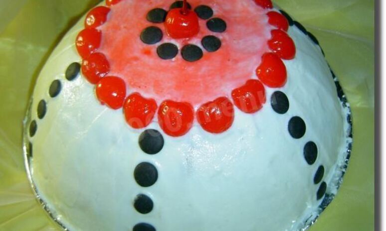 Рецепт торт панчо с вишней