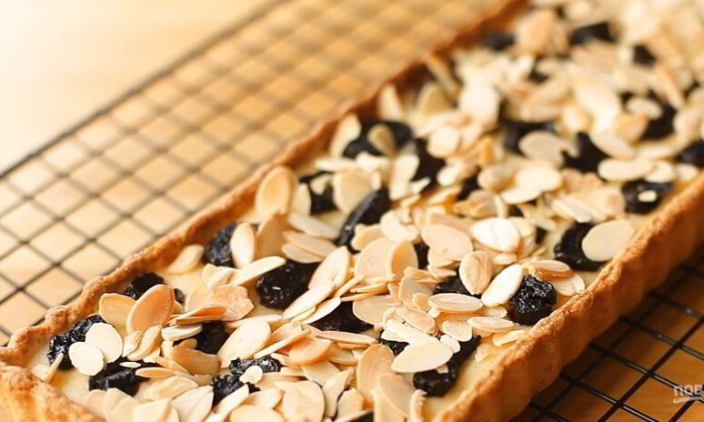 Рецепт торт с заварным кремом и черносливом