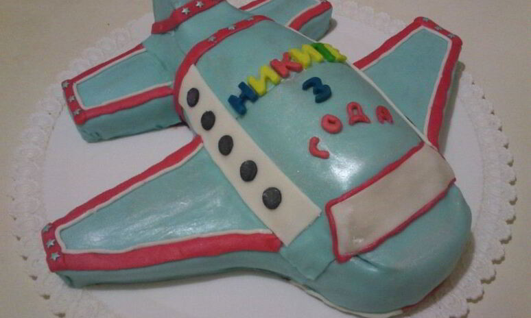 Рецепт торт в виде самолета