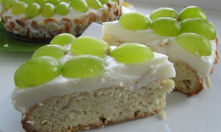 Рецепт торт виноградинка