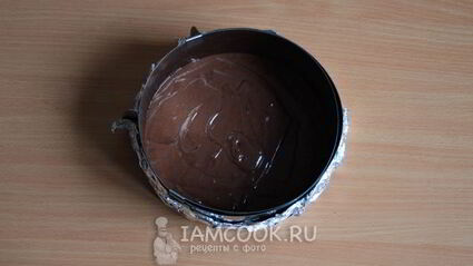 торт зебра на сметане