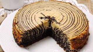 Торт Зебра в мультиварке