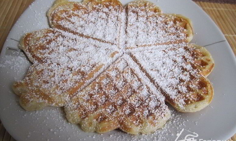 Рецепт творожные вафли