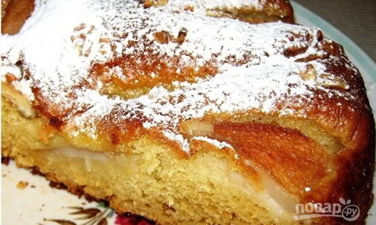 Рецепт выпечка с грушей