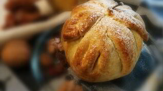 Яблоки в тесте с сюрпризом