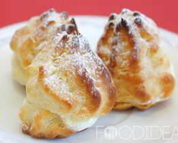 Профитроли с заварным кремом