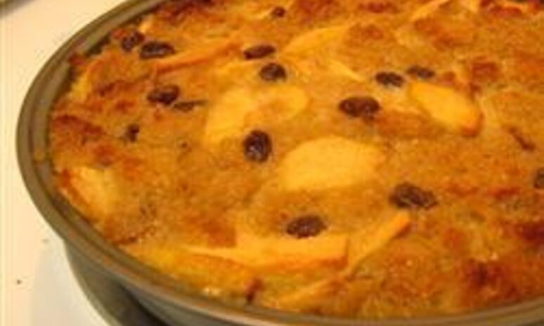 Рецепт бабушкина хлебная запеканка с яблоками