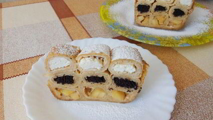 блинная запеканка десертная