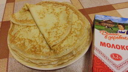 блинная запеканка десертная