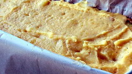 картофельная запеканка с грибами