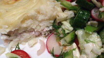 картофельная запеканка с курицей