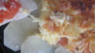 Картофельная запеканка с рыбой