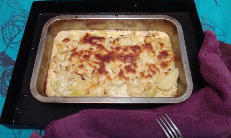 Рецепт картофельно-капустная запеканка