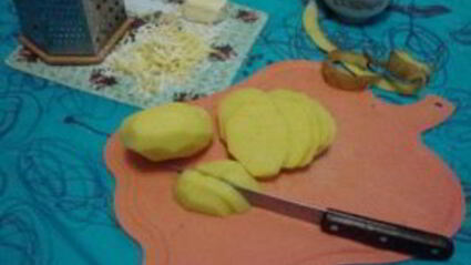 картофельно-капустная запеканка