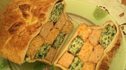 куриная запеканка в тесте три вкуса