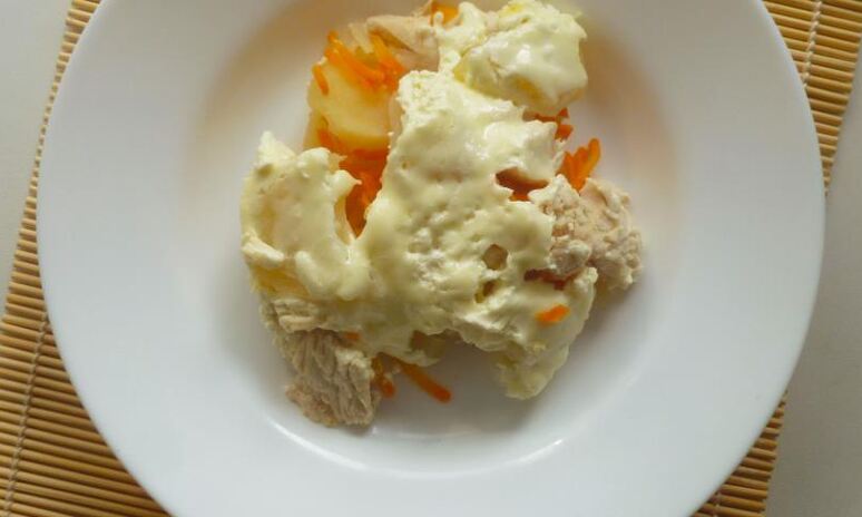 Рецепт морковно-картофельная запеканка для детей