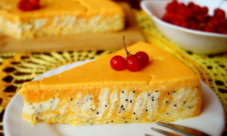 Рецепт мраморная запеканка с тыквой