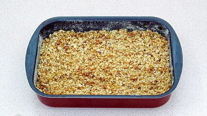 овсяная запеканка с яблоками