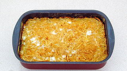 овсяная запеканка с яблоками