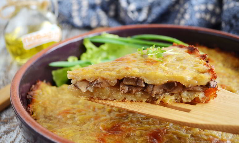 Рецепт постная картофельная запеканка