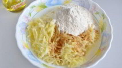 постная картофельная запеканка