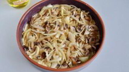 постная картофельная запеканка