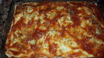 постная запеканка с баклажанами