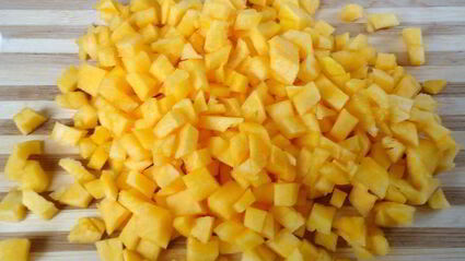 творожная запеканка с тыквой в сиропе