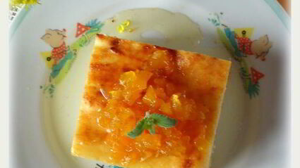 творожная запеканка с тыквой в сиропе