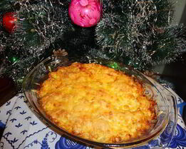 Творожная запеканка с тыквой