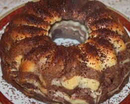 Творожная запеканка Зебра