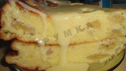 творожно-банановая запеканка