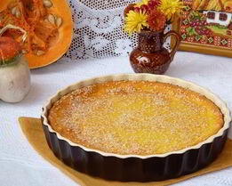 Творожно-тыквенная запеканка