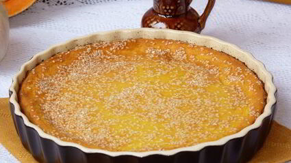 творожно-тыквенная запеканка