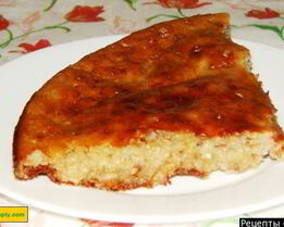 Яблочная запеканка