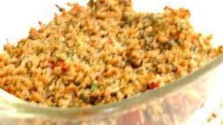 Запеканка из кабачков и помидоров с базиликом