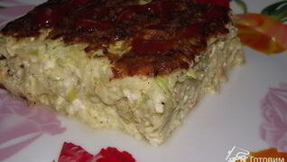 Запеканка из кабачков Нежная