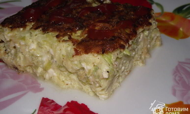 Рецепт запеканка из кабачков нежная