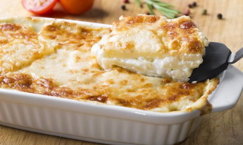 Рецепт запеканка из картофеля с творогом и сыром