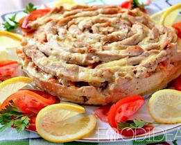 Запеканка из куриного филе