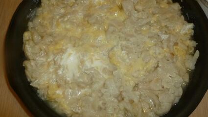 запеканка из макарон и цветной капусты