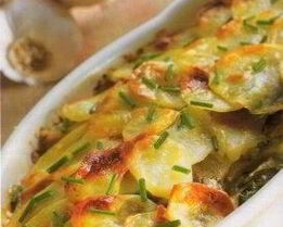 Запеканка картофельная с грибами