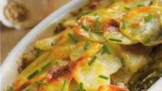 Запеканка картофельная с грибами