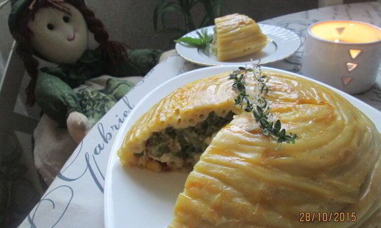 Рецепт запеканка купол из макарон