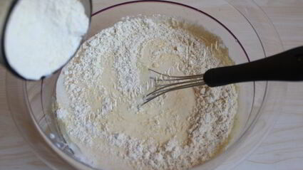 запеканка на кефире с кукурузной мукой