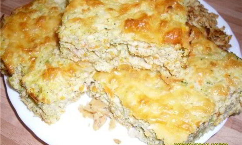 Рецепт запеканка с куриным филе, овощами и фасолью