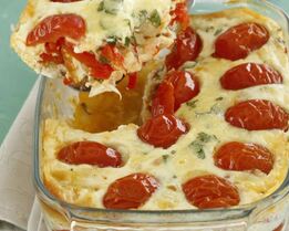 Запеканка с курицей и овощами