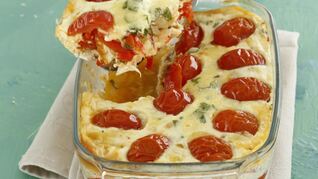 Запеканка с курицей и овощами